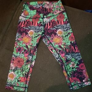Lululemon Zen Garden Wunder Under Crops. Rare
